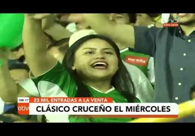 Este miércoles se disputa el Super Clásico Cruceño y la fiesta del fútbol se vivirá en las graderías