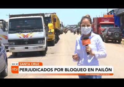 Chiquitanos bloquean la ruta a Pailón exigiendo al Gobierno la titulación de tierras