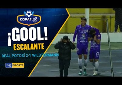 ¡Gol de Real Potosí! Escalante vuelve a aparecer para anotar con una gran volea el segundo tanto