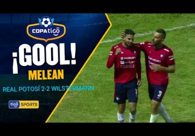 ¡Gol de Wilstermann! Melean con una hermosa palomita vuelve a igualar el tanteador.