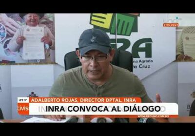 INRA convoca al diálogo a comunarios que bloquean la ruta a Pailón por titulación de tierras