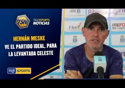 Meske ve el partido ideal, para la levantada celeste. Cuestiona el fixture que le tocó a Blooming