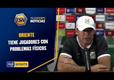 Oriente tiene jugadores con problemas físicos. A su estilo, ‘Platiní’ quita relevancia al clásico