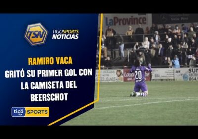 El mediocampista nacional, Ramiro Vaca, gritó ayer su primer gol con la camiseta del Beerschot.