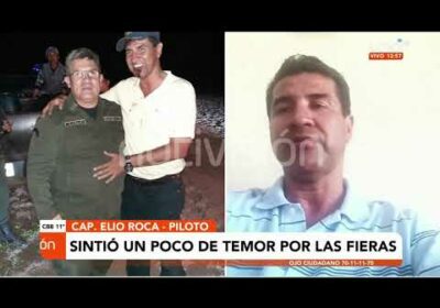 Capitán Elio Roca es encontrado con vida tras operativo de búsqueda en Beni