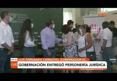 Entregan personería jurídica a asociación de familias de víctimas de perseguidos y presos políticos