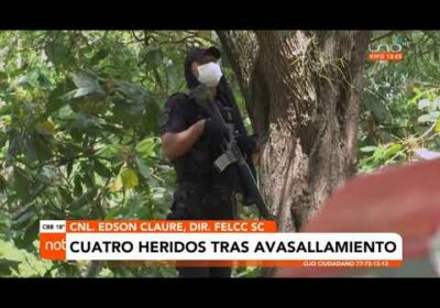 Cuatro heridos por arma de fuego en enfrentamiento por avasallamiento a propiedad en Guarayos