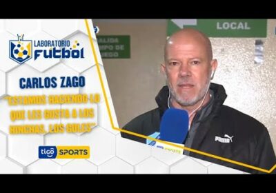 Carlos Zago: “Estamos haciendo lo que les gusta a los hinchas, los goles”.