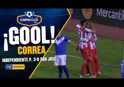 ¡Gol de Independiente Petrolero! Correa anota el tercer tanto del cotejo