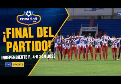 ¡Final del partido! Independiente Petrolero goleó a San José en la continuidad de la jornada 25