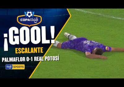 ¡Gol de Real Potosí! Escalante con un gran disparo cruzado pone en ventaja al cuadro ‘Lila’