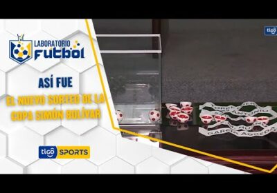 Así fue el nuevo sorteo de la Copa Simón Bolívar.