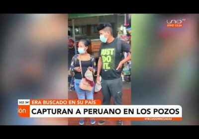 Peruano capturado en mercado Los Pozos era prófugo por delitos de robo y secuestro agravado