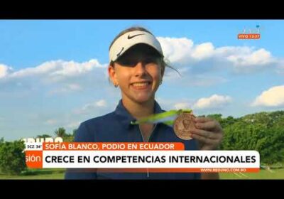 Sofía Blanco Mercado, un verdadero talento en el golf.