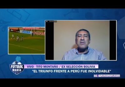 La Selección boliviana partió rumbo a Lima. Tito Montaño, nos cuenta el triunfo ante Perú en el 89