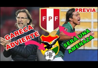 RICARDO GARECA ELOGIA A MARCELO MARTINS | PERO ADVIERTE QUE PERU LLEGA BIEN 🇧🇴 VS 🇵🇪