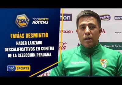 César Farías desmintió haber lanzado descalificativos en contra de la Selección peruana