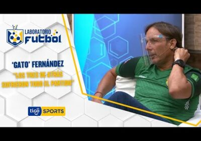 ‘Gato’ Fernández: “Los tres de atrás sufrieron todo el partido”.