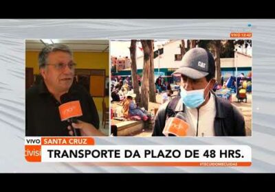 Transporte urbano da plazo de 48 horas a autoridades para dar fin a los conflictos