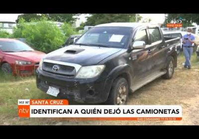 Identifican a quien dejó en un alojamiento las camionetas implicada en el transporte de encapuchados