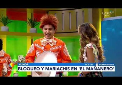 Los mariachis le ponen humor al paro en Santa Cruz │ El Mañanero