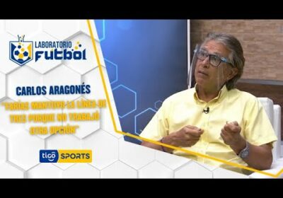 Carlos Aragonés: “Farías mantuvo la línea de tres porque no trabajó otra opción”