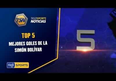 Estos es el Top 5 de los mejores goles de la Simón Bolívar.