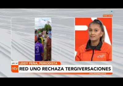 Red Uno rechaza video que tergiversa su labor informativa en los enfrentamientos del Plan 3 Mil