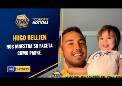 Hugo Dellien, campeón del Challenger de Uruguay, nos muestra su faceta como padre