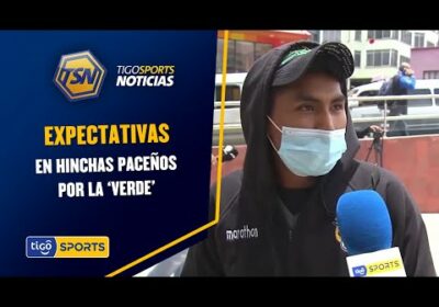 Expectativas en hinchas paceños por la ‘Verde’. Han asistido paulatinamente a comprar sus entradas