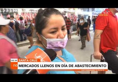 Día de abastecimiento y los mercados lucen llenos