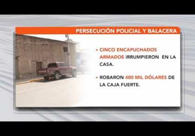 Datos del robo a una casa de librecambistas en Sacaba| Cochabamba| Notivisión