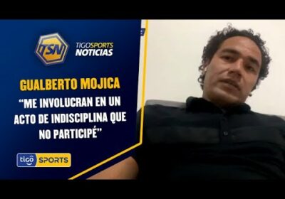 Gualberto Mojica: “Me involucran en un acto de indisciplina que no participé”