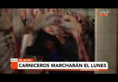 Carniceros marcharán el Lunes por alza de precio