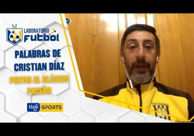 Estas fueron las palabras de Cristian Díaz, DT del ‘Tigre’, previo al clásico paceño.