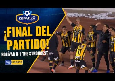 ¡Final del partido! The Strongest venció a Bolívar en el clásico paceño.