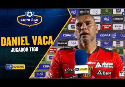 #CopaTigo🏆 Daniel Vaca fue elegido como el Jugador Tigo del Super Clásico Paceño. #TigoSportsBolivia