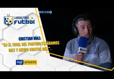 💭Cristian Díaz: «En el final del partido estábamos diez y medio contra diez».