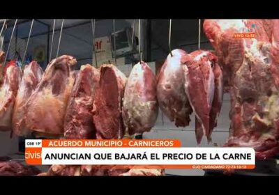 Alcaldía logra acuerdo con carniceros de no subir el precio del kilo gancho