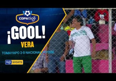 ¡Gol de Real Tomayapo! Vera con un soberbio cabezazo tras un centro de Martínez amplia la diferencia