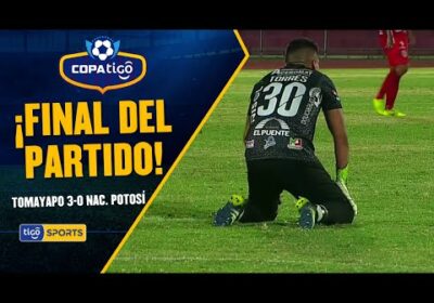 ¡Final del partido! Real Tomayapo goleó a Nac. Potosí en el cierre de la fecha 26 de la Copa Tigo