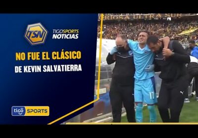 No fue el clásico de Kevin Salvatierra. Nuestra cámara exclusiva grabó su gesto de dolor