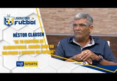 Néstor Clausen: “De 70 partidos de Eliminatorias, ningún árbitro boliviano a dirigido un partido”