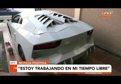 Lamborghini “made in cocha” tiene un 85% de avance| Cochabamba| Notivisión