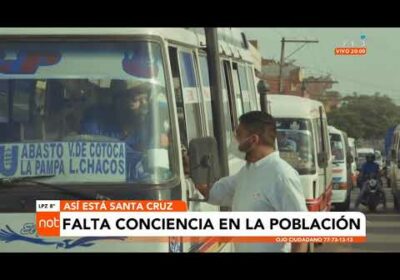 En plena cuarta ola de Covid 19 y la población de Santa Cruz descuida las medidas de bioseguridad