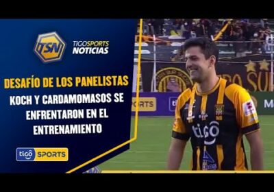 Desafío de los panelistas en el clásico paceño. Koch y Cardamomasos se enfrentaron en entrenamiento