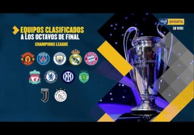 Estos son los equipos clasificados a los octavos de final de la Champions League.