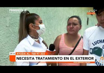 Joven con tumor sufre constantes hemorragias y necesita ayuda para tratarse en Argentina