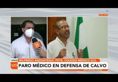 Médicos anuncian paro departamental el 30 de noviembre en defensa de Rómulo Calvo