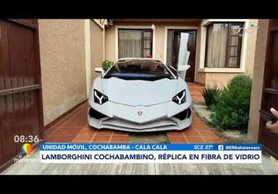 Youtuber avanza con la construcción de un Lamborghini